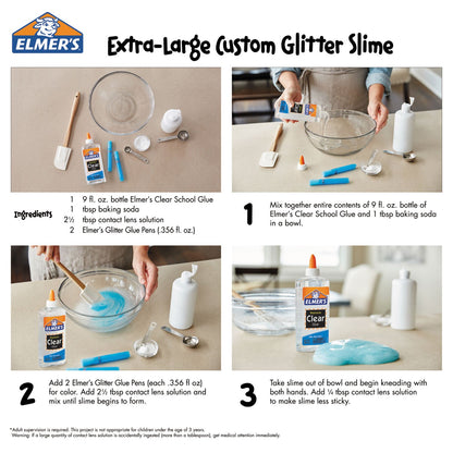 E305 School Glue Washble Clear, 5 Oz, Clear